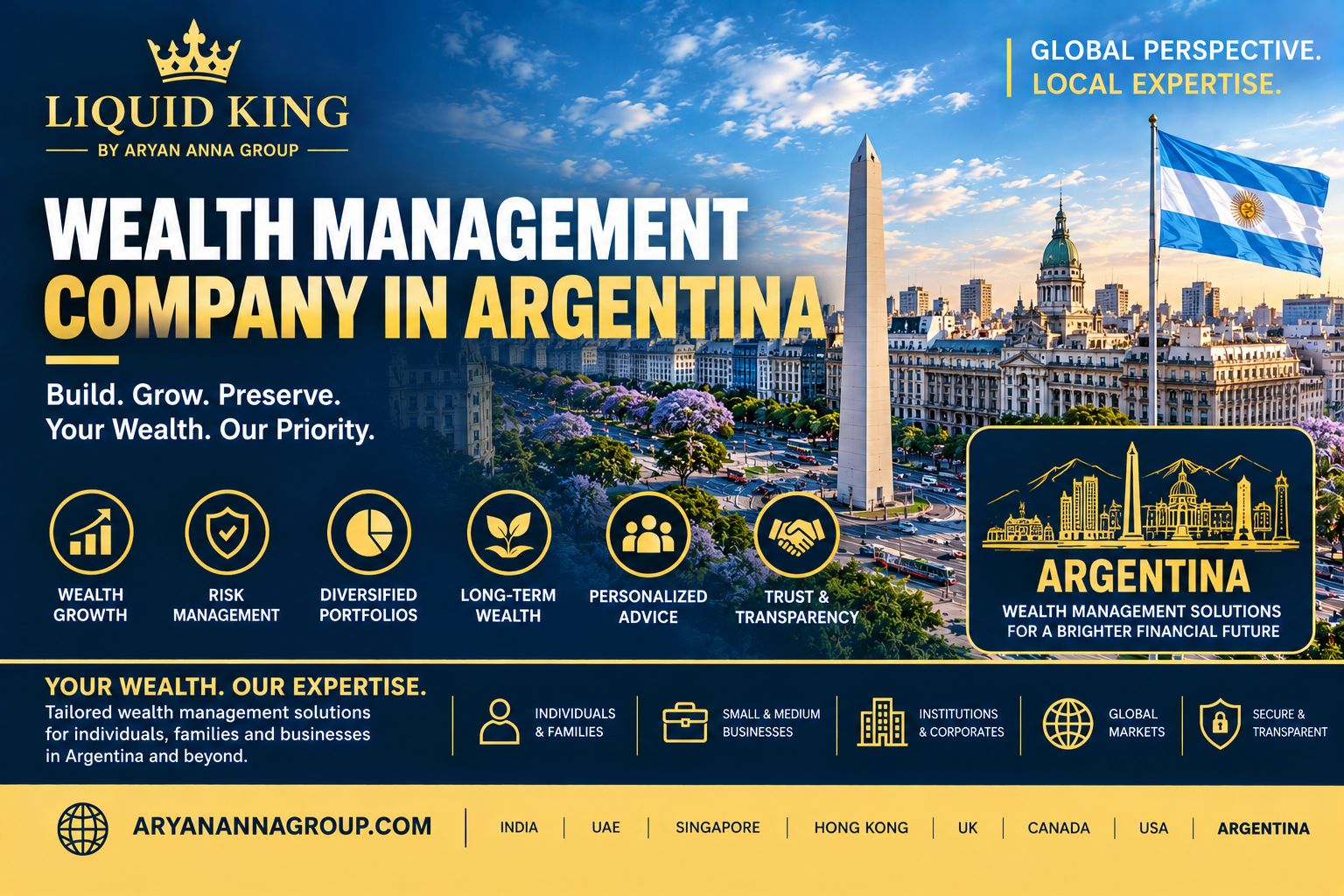Wealth Management Company in Argentina providing professional investment and financial planning services